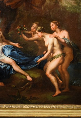 Antiquités - Vénus et Adonis, atelier de Frans Wouters (Lierre 1612 - Anvers 1659)